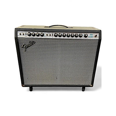 Used Fender Twin Reverb 2x12 Silverfacw Tube Guitar Combo Amp
