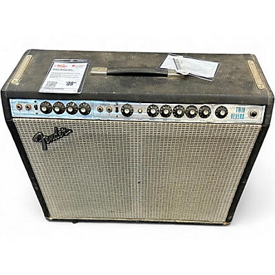 Used Fender Twin Reverb 2x12 Tube Guitar Combo Amp