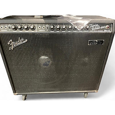 Used Fender Twin Reverb 65' Twin Custom 15 Tube Guitar Combo Amp