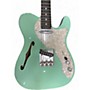 Used Fender Two Tone Telecaster Thin-Line Surf Green Hollow Body Electric Guitar Surf Green