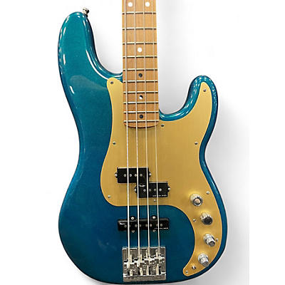 Used Fender ULTRA II P BASS Trans Blue Electric Bass Guitar