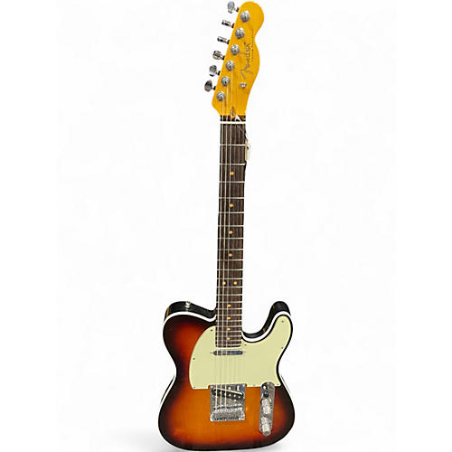 Used Fender ULTRA LUXE VINTAGE 60S CUSTOM TELECASTER 3 Color Sunburst Solid Body Electric Guitar 3 Color Sunburst