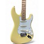 Used Fender UPGRADED PLAYER STRATOCASTER Buttercream Solid Body Electric Guitar Buttercream