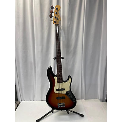 Fender Used Fender USA AM JAZZ BASS FRETLESS 3 Color Sunburst Electric Bass Guitar