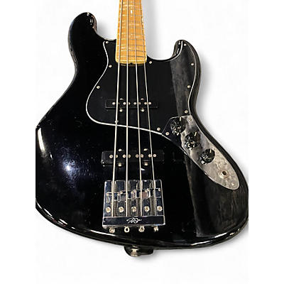 Used Fender USA Geddy Lee Signature Jazz Bass Black Electric Bass Guitar