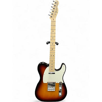 Used Fender USA Highway One Telecaster Sunburst Solid Body Electric Guitar