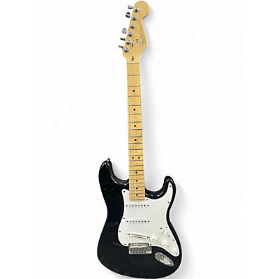 Used Fender USA STRATOCASTER BLACK Solid Body Electric Guitar
