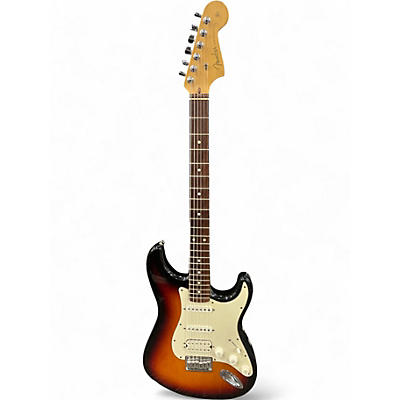 Used Fender USA SUB SONIC BARITONE STRATOCASER 3 TONE SUNBURST 3 Tone Sunburst Baritone Guitars