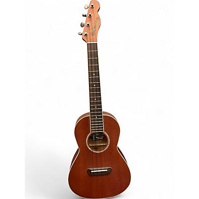 Used Fender Ukulele Hau oli Mahogany Tenor Natural Ukulele