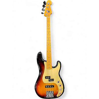 Used Fender Ultra II Precision Bass 3 Color Sunburst Electric Bass Guitar