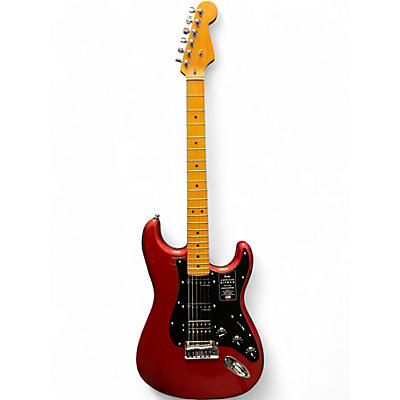 Used Fender Ultra II Stratocaster HSS Red Solid Body Electric Guitar
