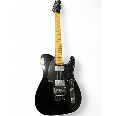 Used Fender Ultra Luxe Telecaster Floyd Rose HH Mystic Black Solid Body Electric Guitar