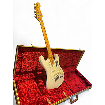 Used Fender Ultra Luxe Vintage '50s Stratocaster white Solid Body Electric Guitar