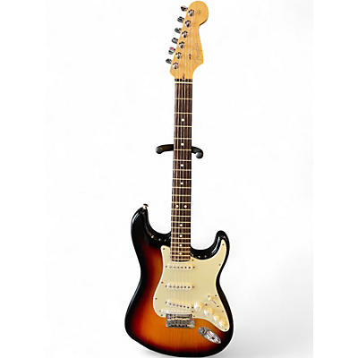 Used Fender VG Stratocaster 3 Color Sunburst Solid Body Electric Guitar