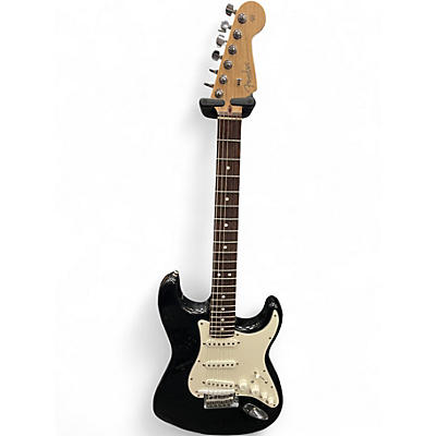 Used Fender VG Stratocaster Black Solid Body Electric Guitar