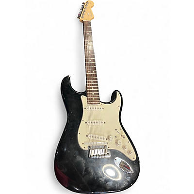 Used Fender VG Stratocaster Black Solid Body Electric Guitar