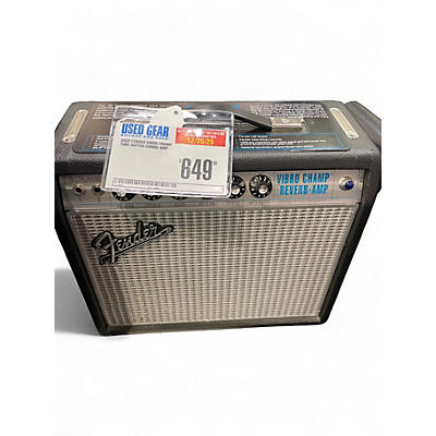 Used Fender VIBRO CHAMP Tube Guitar Combo Amp