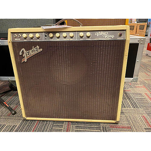 Used Fender VIBRO-KING CST 4 Tube Guitar Combo Amp