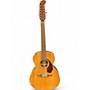 Used Fender VILLAGER 12 STRING Natural 12 String Acoustic Electric Guitar Natural