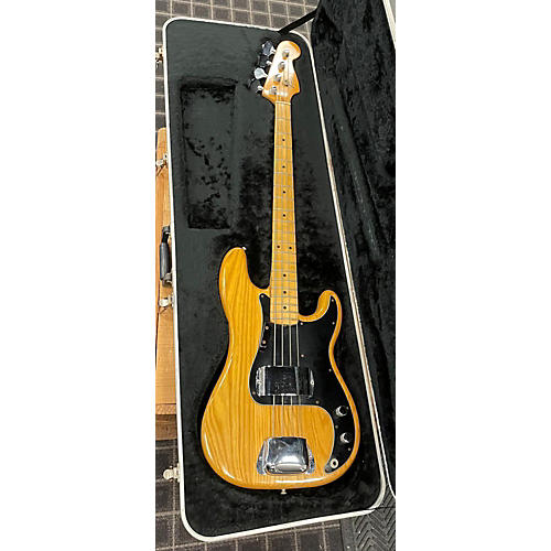 Fender Used Fender VINTAGE 1977 PRECISION Antique Natural Electric Bass Guitar Antique Natural