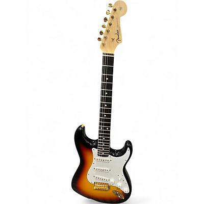 Used Fender VINTAGE CUSTOM 62 STRAT TCP 3 Tone Sunburst Solid Body Electric Guitar