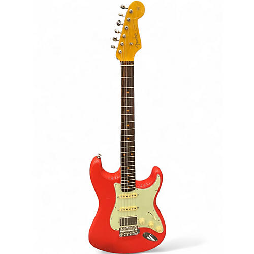 Used Fender VINTAGE II 1961 STRATOCASTER Fiesta Red Solid Body Electric Guitar Fiesta Red