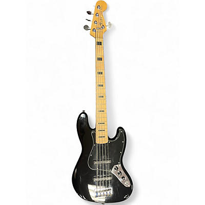 Used Fender VINTAGE MODIFIED JAZZ BASS V BLACK GLOSS Electric Bass Guitar