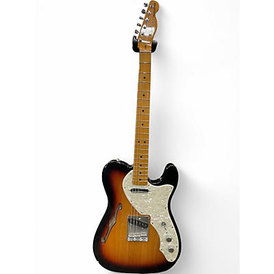 Used Fender VINTERA 2 TELECASTER THINLINE 60S 2 Color Sunburst Hollow Body Electric Guitar