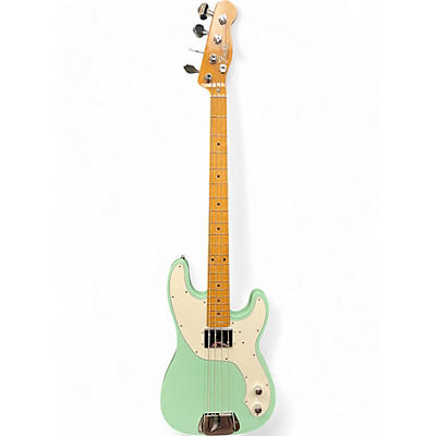 Used Fender VINTERA II 70S TELECASTER BASS Surf Green Electric Bass Guitar