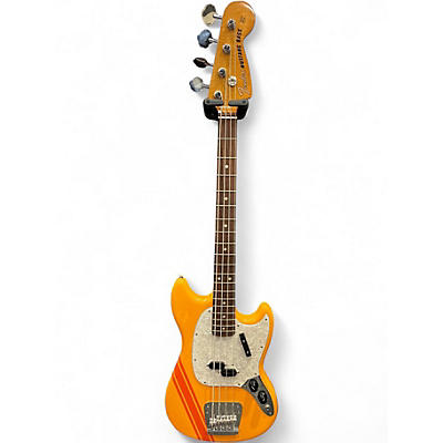 Used Fender VINTERA II '70s Competition Mustang Bass COMPETITION ORANGE Electric Bass Guitar