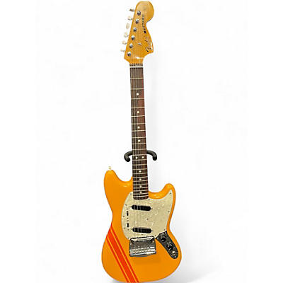 Used Fender VINTERA II MUSTANG Orange Solid Body Electric Guitar