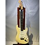 Used Fender Used Fender VOODOO JH STRAT RW 3TS White Solid Body Electric Guitar White