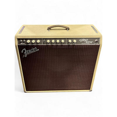 Used Fender Vibro King 60W 3x10 Tube Guitar Combo Amp