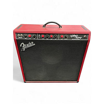 Used Fender Vibro King 60W 3x10 Tube Guitar Combo Amp