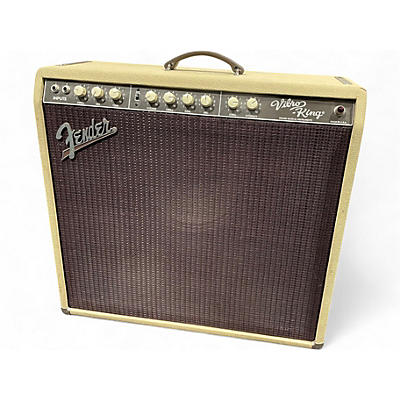 Used Fender Vibro King Custom 60W 3x10 Tube Guitar Combo Amp