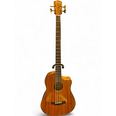 Used Fender Victor Bailey 4 String Natural Acoustic Bass Guitar