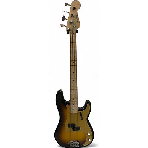 Fender Used Fender Vintage Custom Precision Bass Tcp 2 Color Sunburst Electric Bass Guitar 2 Color Sunburst Musician s Friend