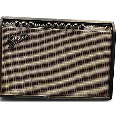 Used Fender Vintage Reissue 1965 Deluxe Reverb Tube Guitar Combo Amp