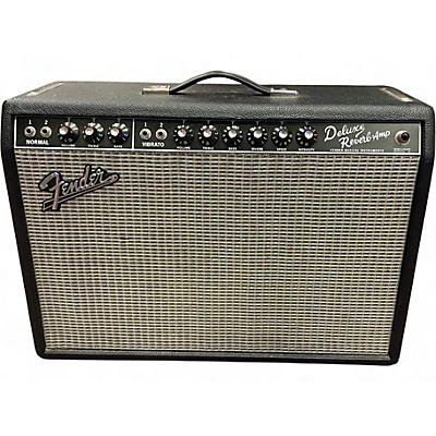 Used Fender Vintage Reissue 1965 Deluxe Reverb Tube Guitar Combo Amp