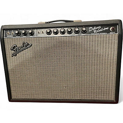 Used Fender Vintage Reissue 1965 Deluxe Reverb Tube Guitar Combo Amp