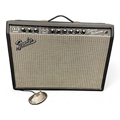 Used Fender Vintage Reissue 1965 Deluxe Reverb Tube Guitar Combo Amp