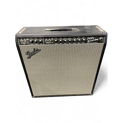 Used Fender Vintage Reissue 1965 Super Reverb 4x10 Tube Guitar Combo Amp