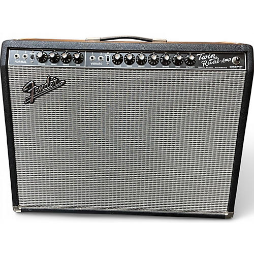 Used Fender Vintage Reissue 1965 Twin Reverb Tube Guitar Combo Amp