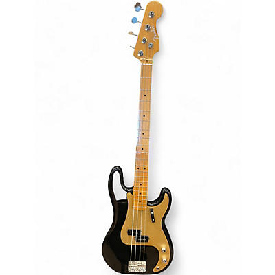Used Fender Vintera 50s Precision Bass Black Electric Bass Guitar