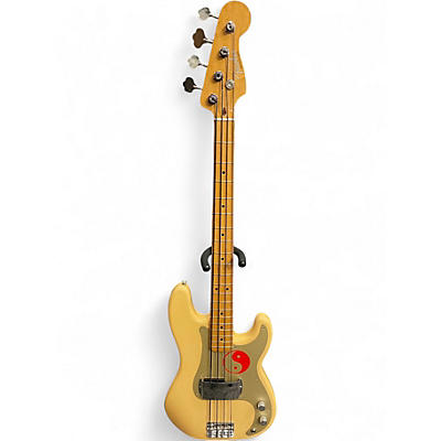 Used Fender Vintera 50s Precision Bass Blonde Electric Bass Guitar