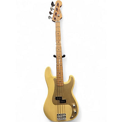 Used Fender Vintera 50s Precision Bass Desert Sand Electric Bass Guitar