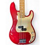 Used Fender Vintera 50s Precision Bass Fiesta Red Electric Bass Guitar Fiesta Red