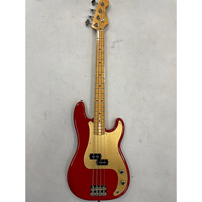 Fender Used Fender Vintera 50s Precision Bass Red Electric Bass Guitar