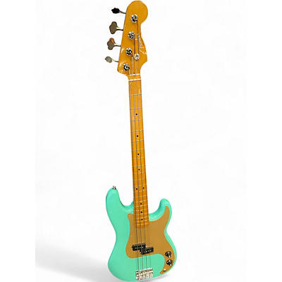 Used Fender Vintera 50s Precision Bass Seafoam Green Electric Bass Guitar
