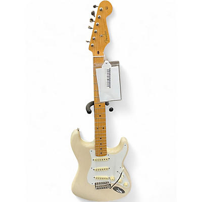Used Fender Vintera 50s Stratocaster Alpine White Solid Body Electric Guitar